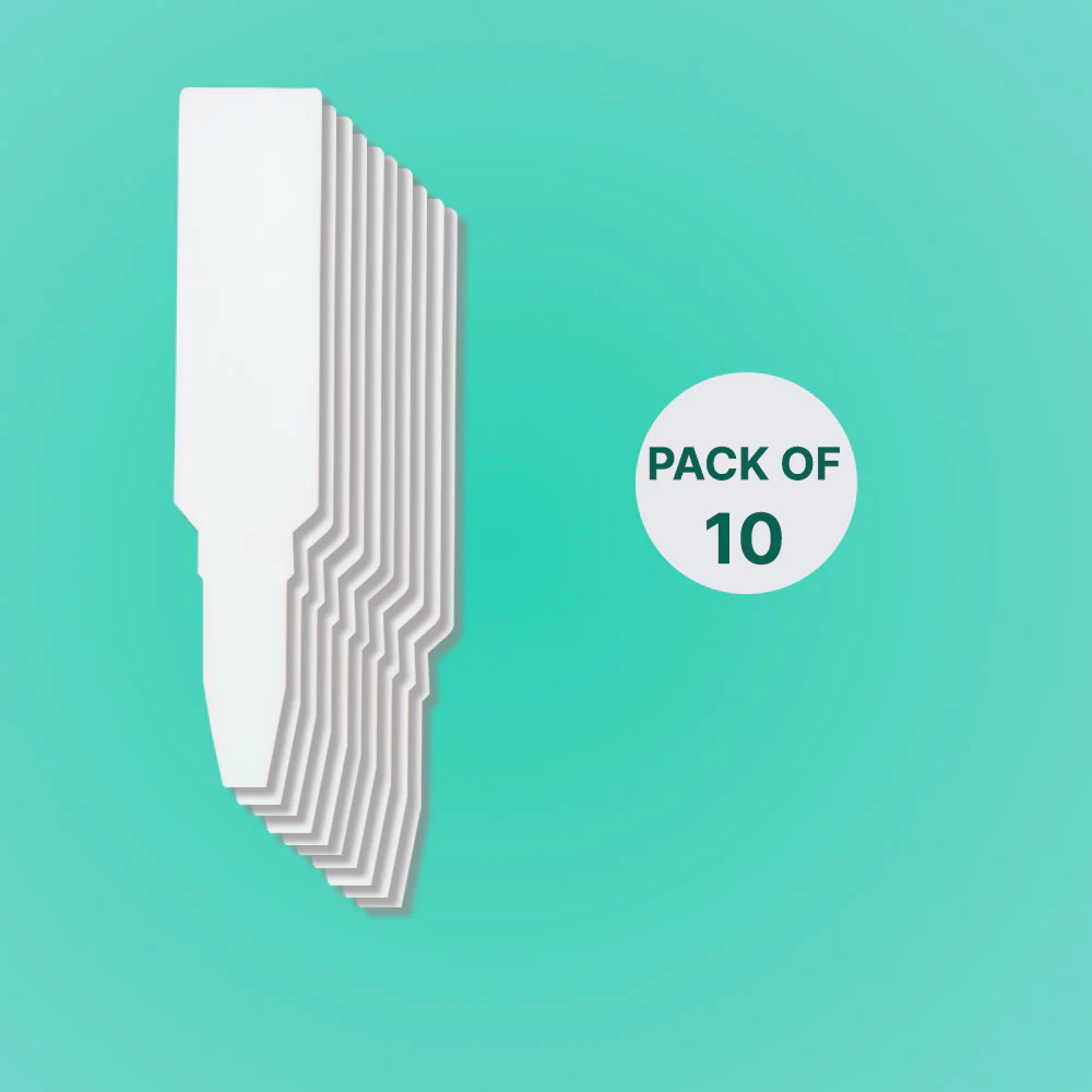 Arrow shape Plant Tag Marker label White for Home Gardening - Image 4