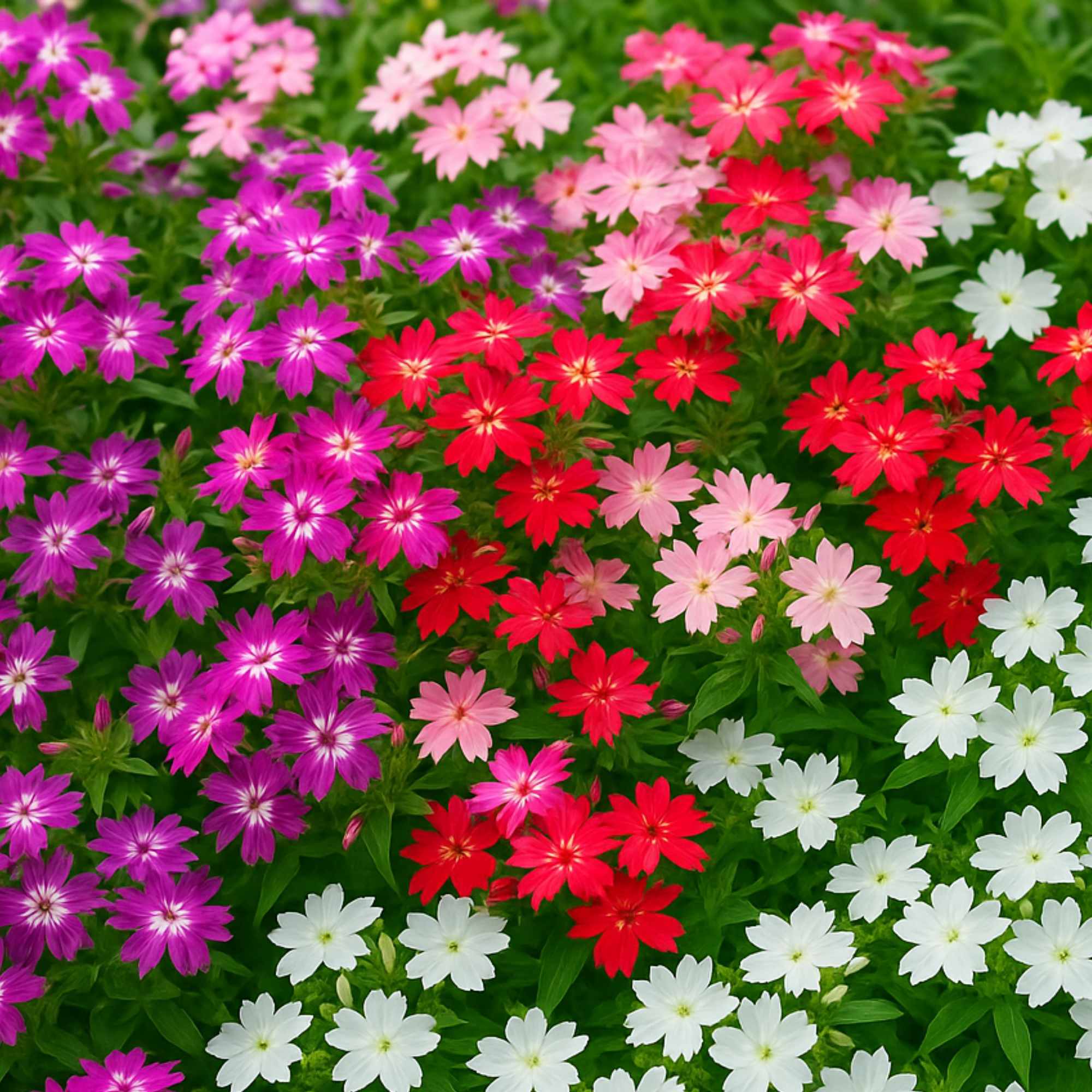 Phlox Twinkle Dwarf Mix Seeds (200 Seeds) High Germination/ Easy To grow/ Perfect for pots, balconies, or Terrace gardens - Image 2