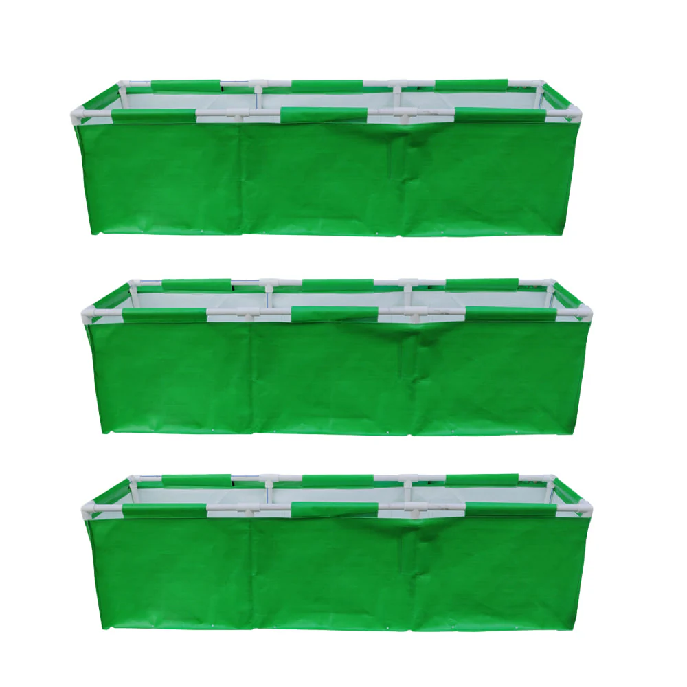 HDPE 60x12x12 Rectangle Grow Bag With Supporting Pvc Pipes Extra Thick Premium Quality Grow Bags - Image 8