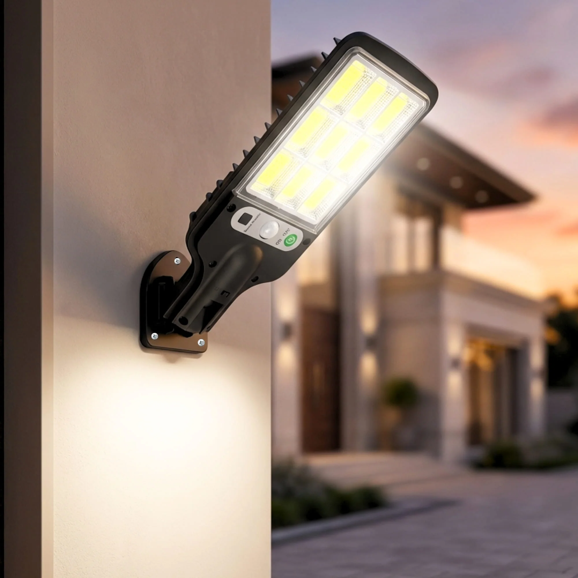 Solar LED Street Lamp Light | Super Bright COB LED | Motion Sensor | Remote Control | Auto-Chargeable Street Lamp for Front Porch, Patio, Garden & Outdoor (Pack of 1) - Image 10