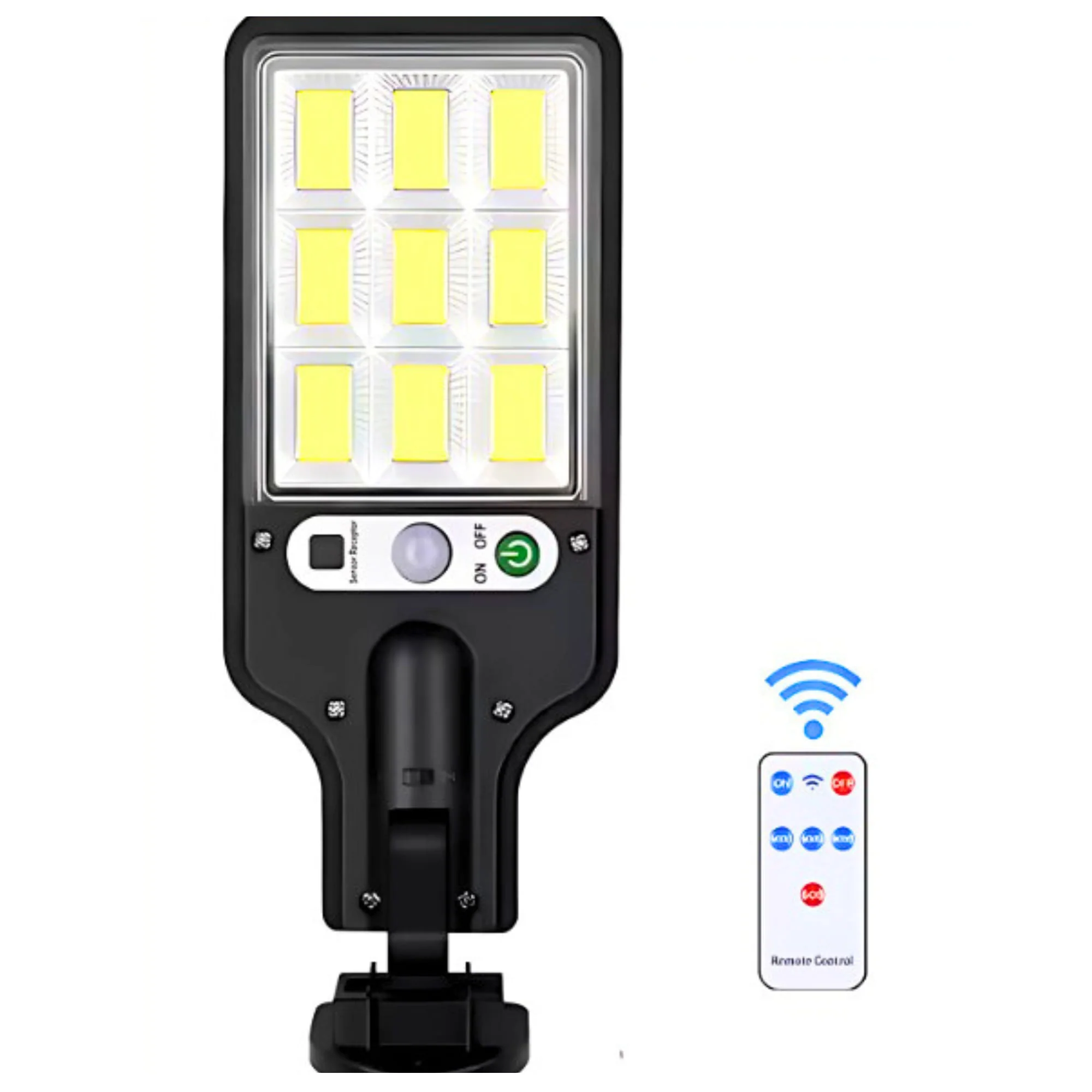 Solar LED Street Lamp Light | Super Bright COB LED | Motion Sensor | Remote Control | Auto-Chargeable Street Lamp for Front Porch, Patio, Garden & Outdoor (Pack of 1) - Image 5