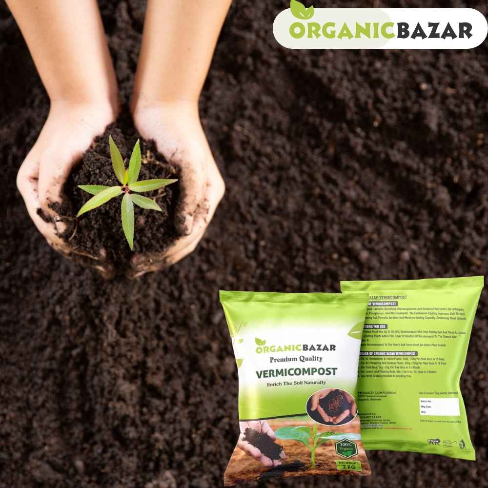 Vermicompost Fertilizer Manure for Garden Plants (2kg) - Image 7